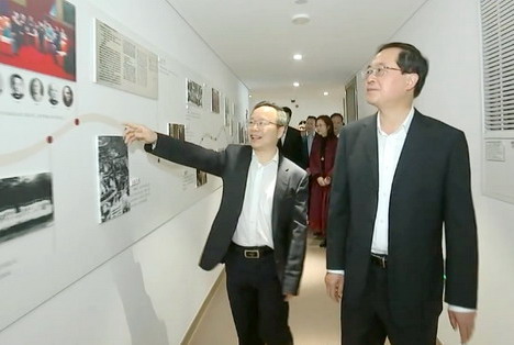 車(chē)俊走訪省委會(huì)機(jī)關(guān)